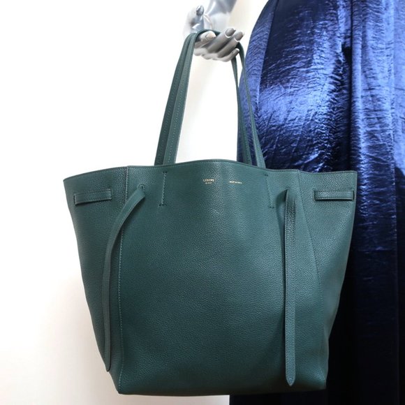 Celine Green Cabas Tote Bag - Picture 1 of 15
